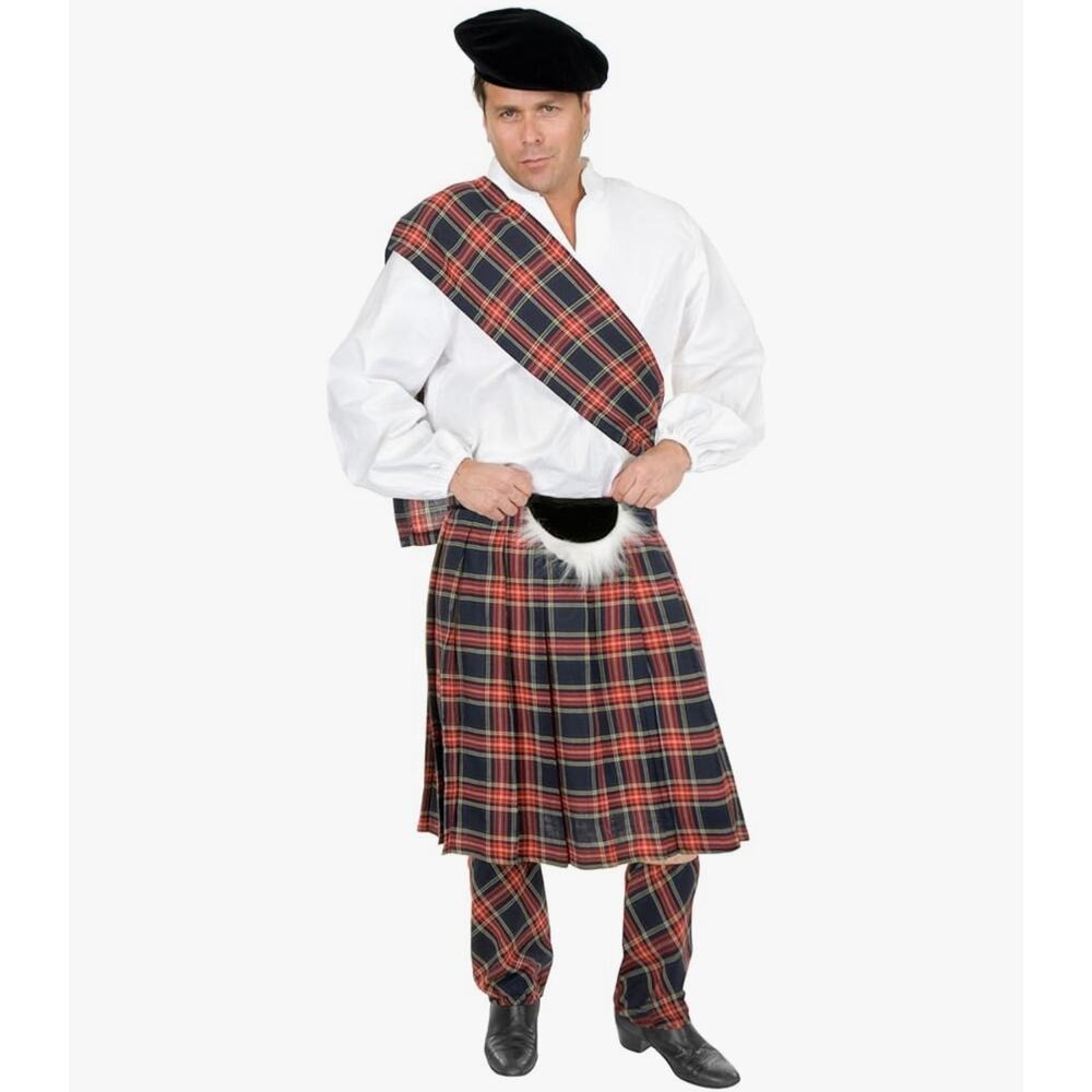Charades‎ men’s Scottish costume